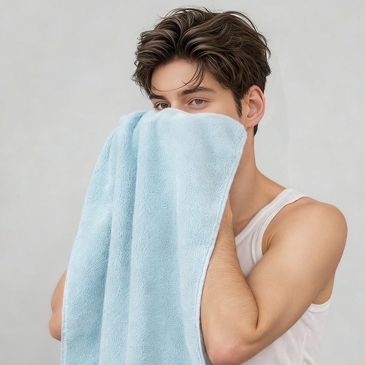 Women's extra absorbent terry bath towel Bowlift
