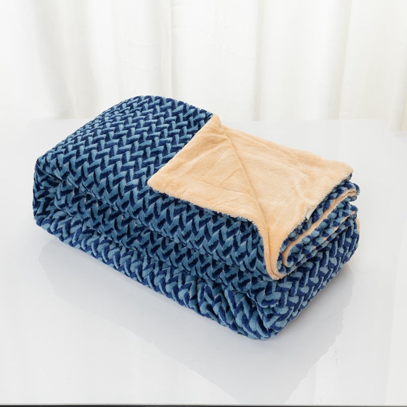 Women's soft and cozy microfiber blanket Bowlift