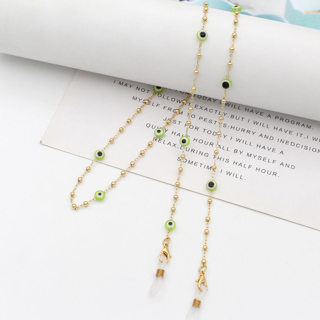 Decorative Bead Eyewear Chain Bowlift