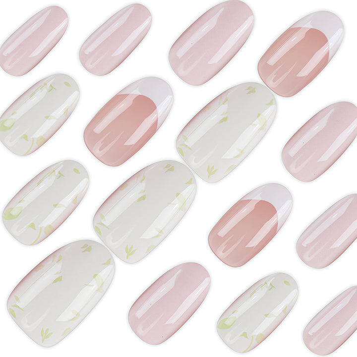 Premium Manicure Press-On Nail Set Bowlift