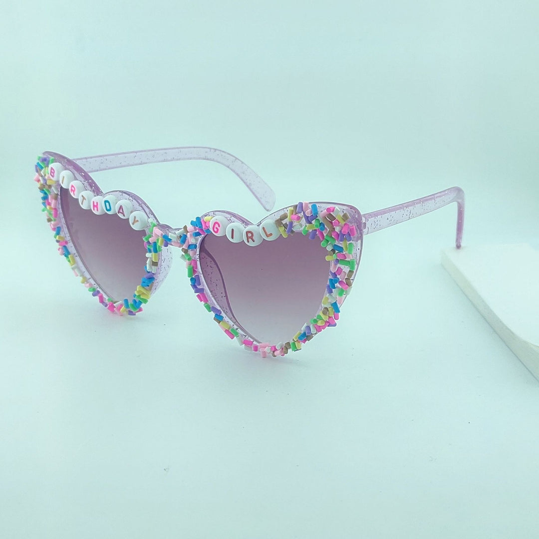 Decorative Birthday-Themed Fashion Sunglasses Bowlift