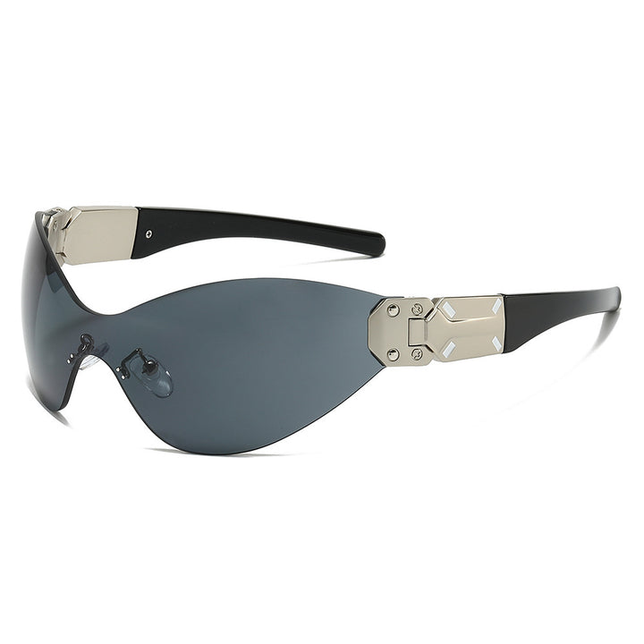 High-Performance Retro Shield Sunglasses Bowlift