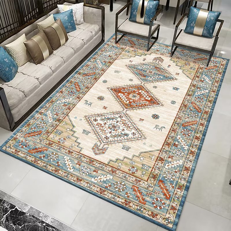 Luxurious Floral Pattern Area Rug