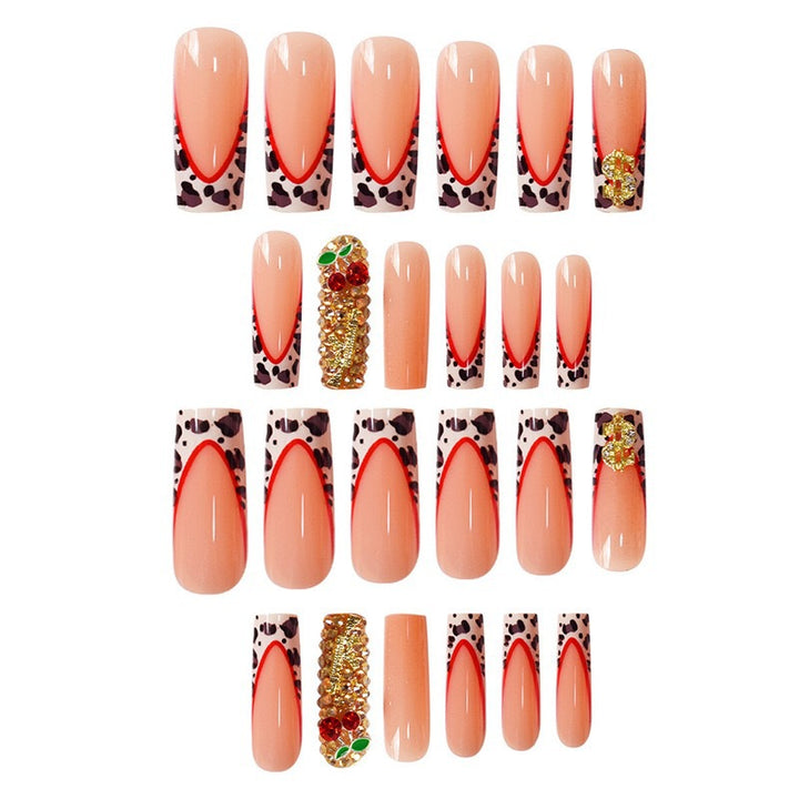 Decorative Gem-Embellished Nail Enhancements Bowlift