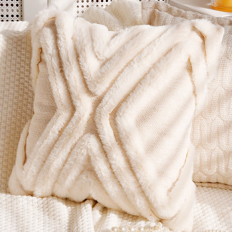 Ladies Structured Pillowcase with Elegant Striped Design Bowlift