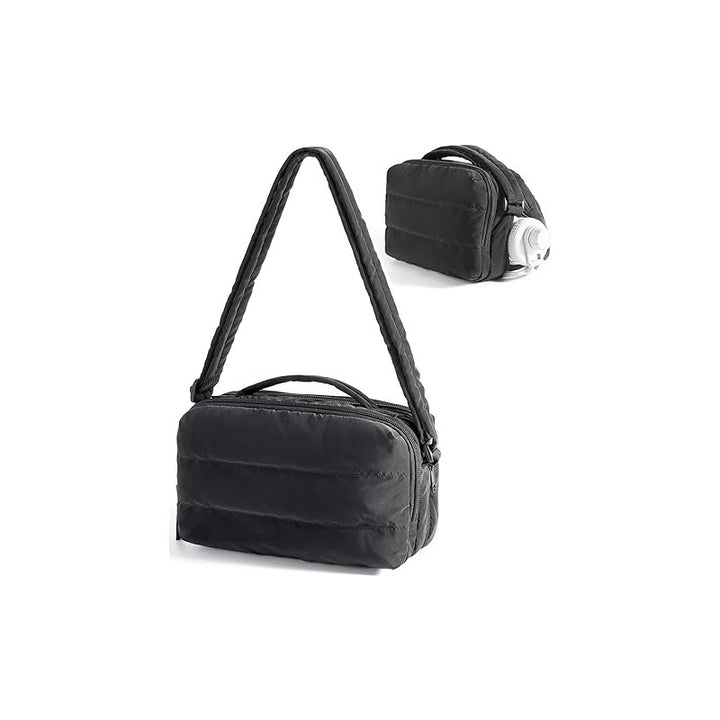 Multifunctional shoulder bag with separate compartment for personal items Bowlift