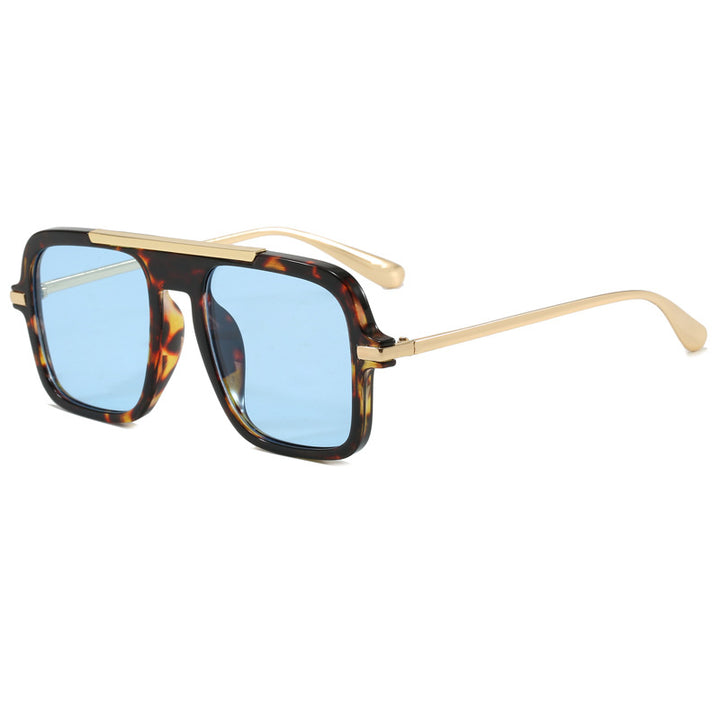 Women's fashionable sunglasses with trendy square frame Bowlift