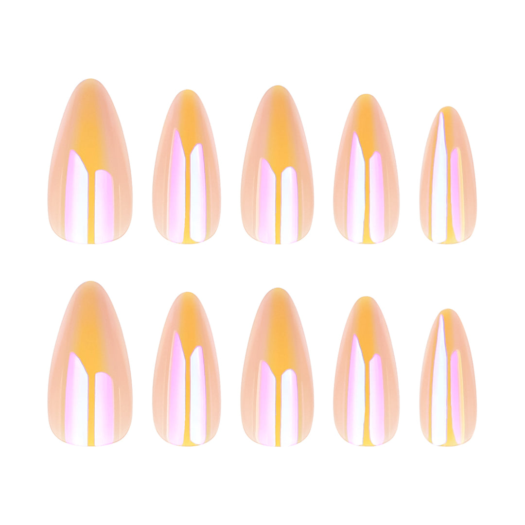 Stylish and shimmering nail extensions Bowlift