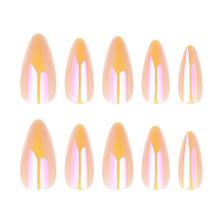 Stylish and shimmering nail extensions Bowlift