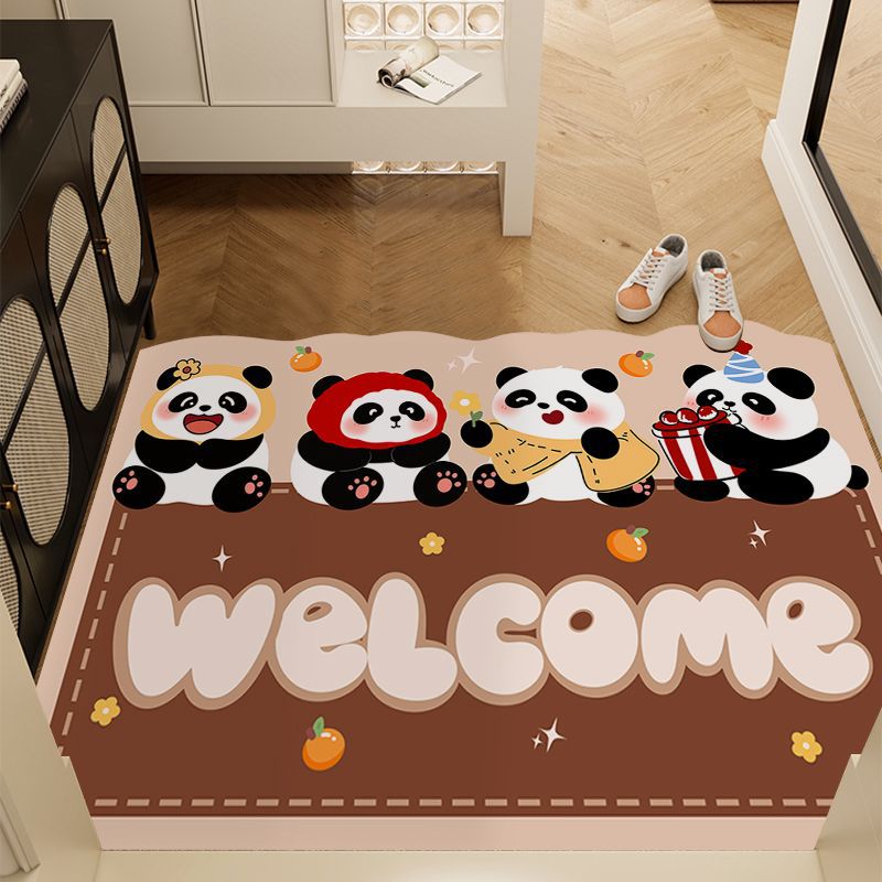 Cat-Themed Welcome Mat