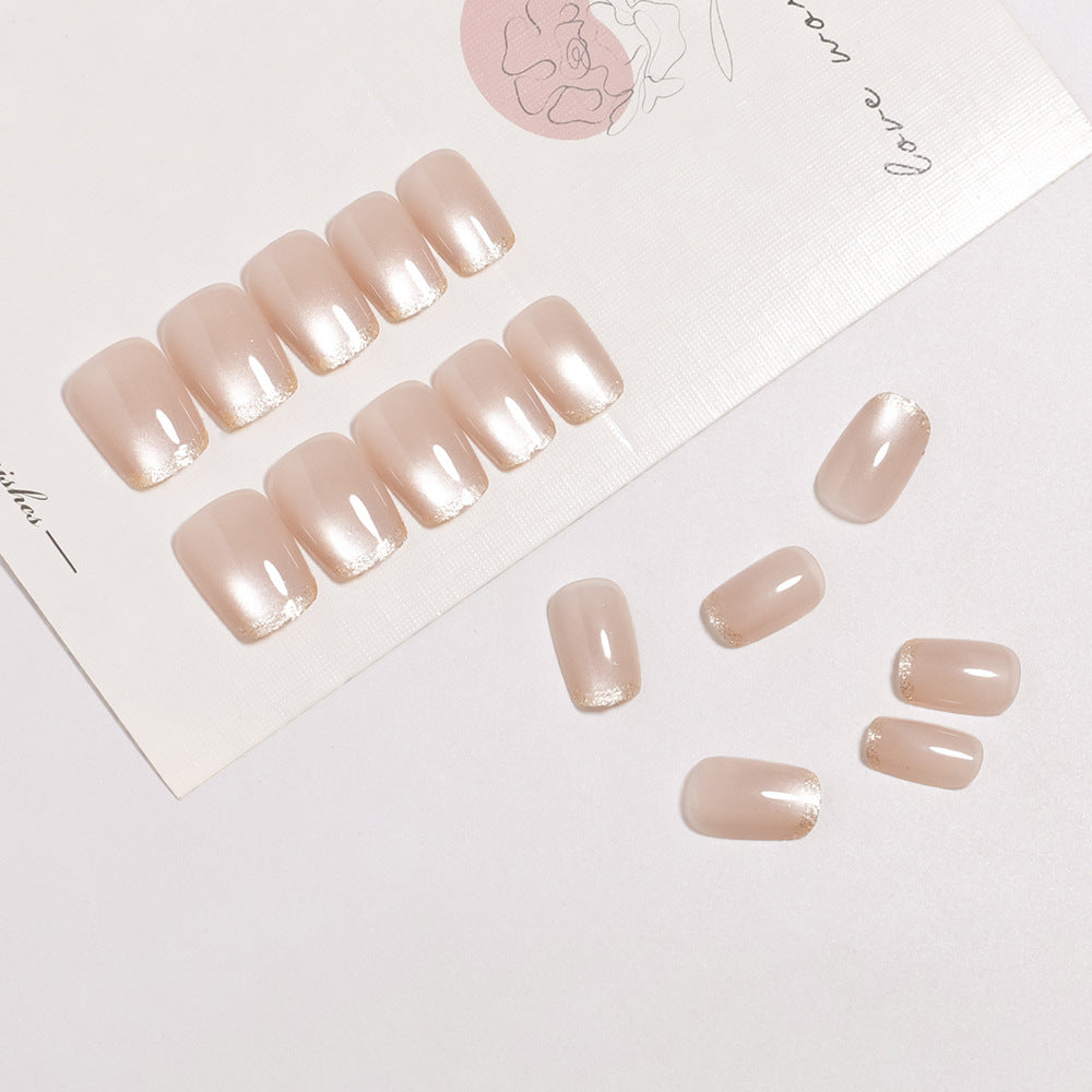 Premium Glossy Nail Art Press-On Nails Bowlift