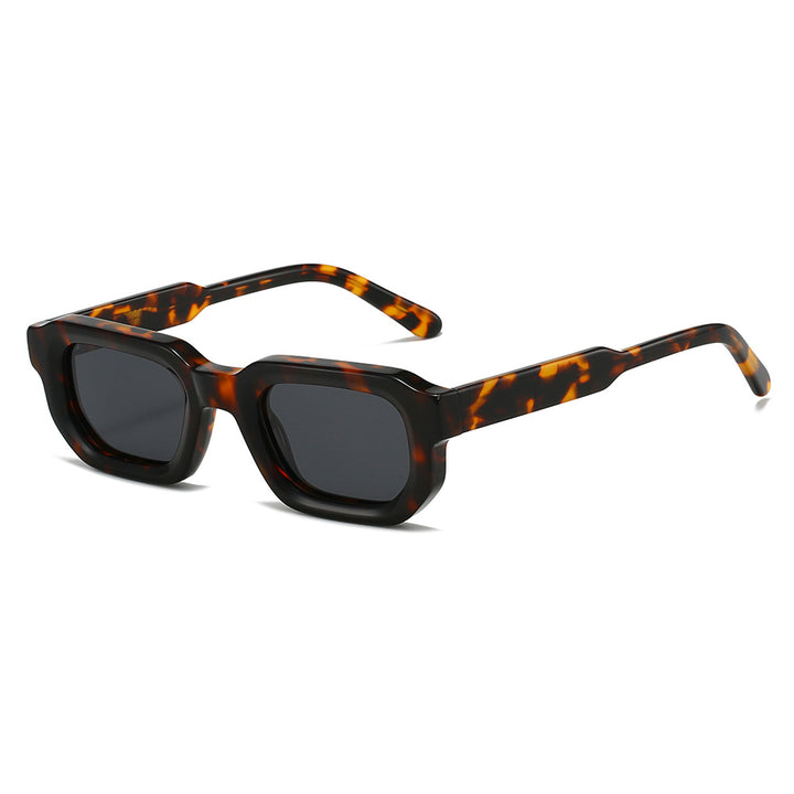 Women's modern sunglasses with square frame and UV protection Bowlift