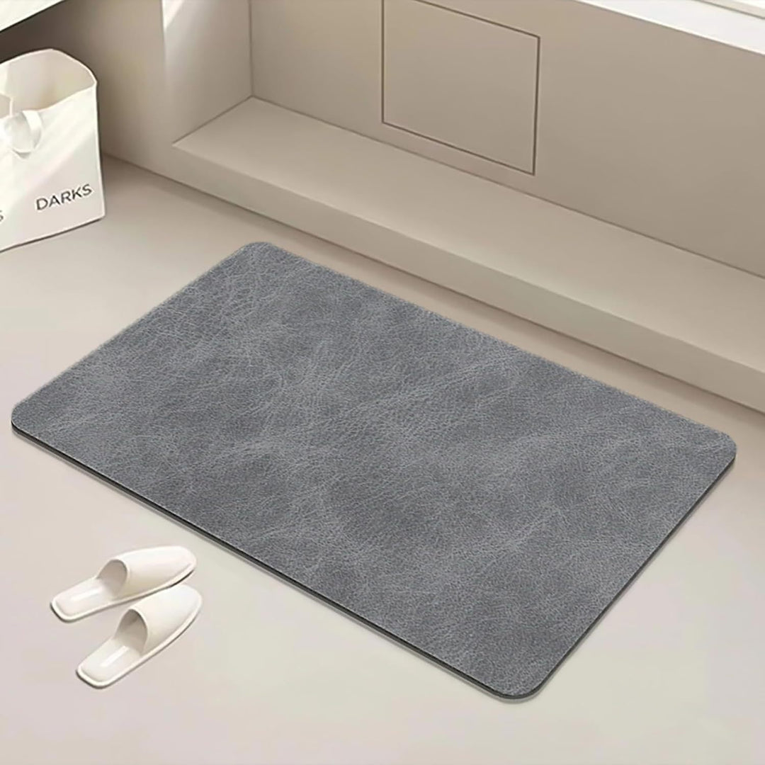 Modern Textured Bath Mat Bowlift