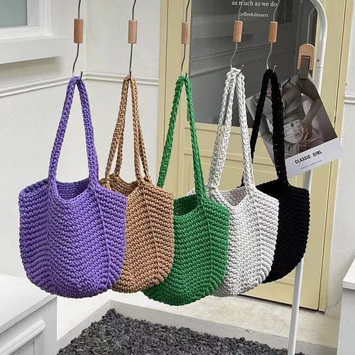 Trendy, Handmade Crochet Bag Bowlift