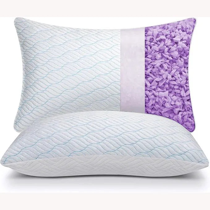 BowLift | ChillEase – Refreshing Memory Foam Pillow for Comfort