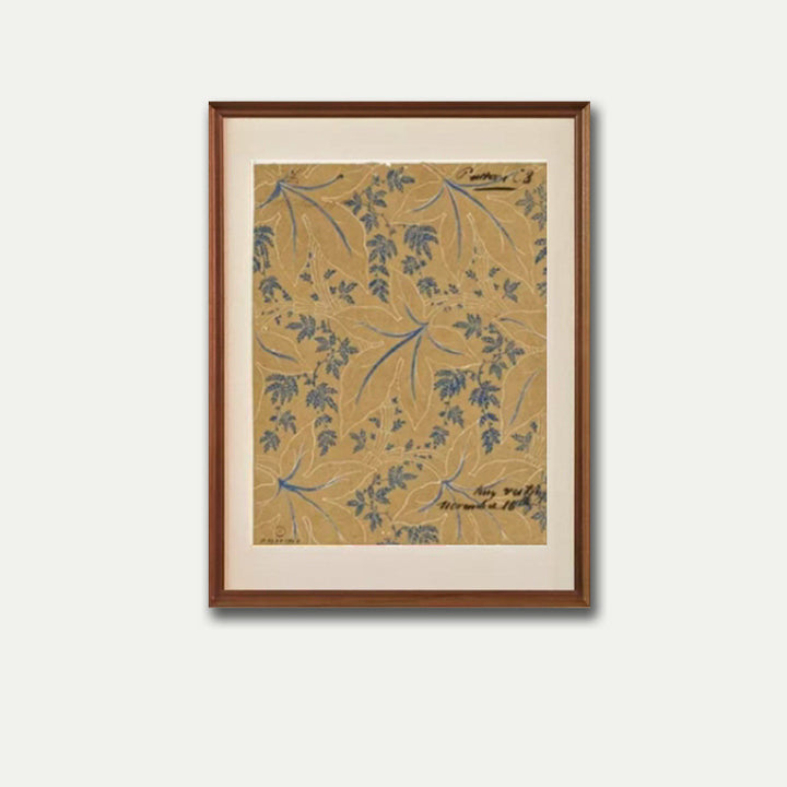 Divided Botanical Print Artwork