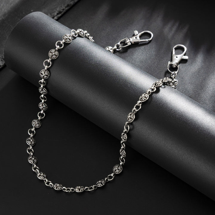 Fashionable chain necklace with glitter details Bowlift