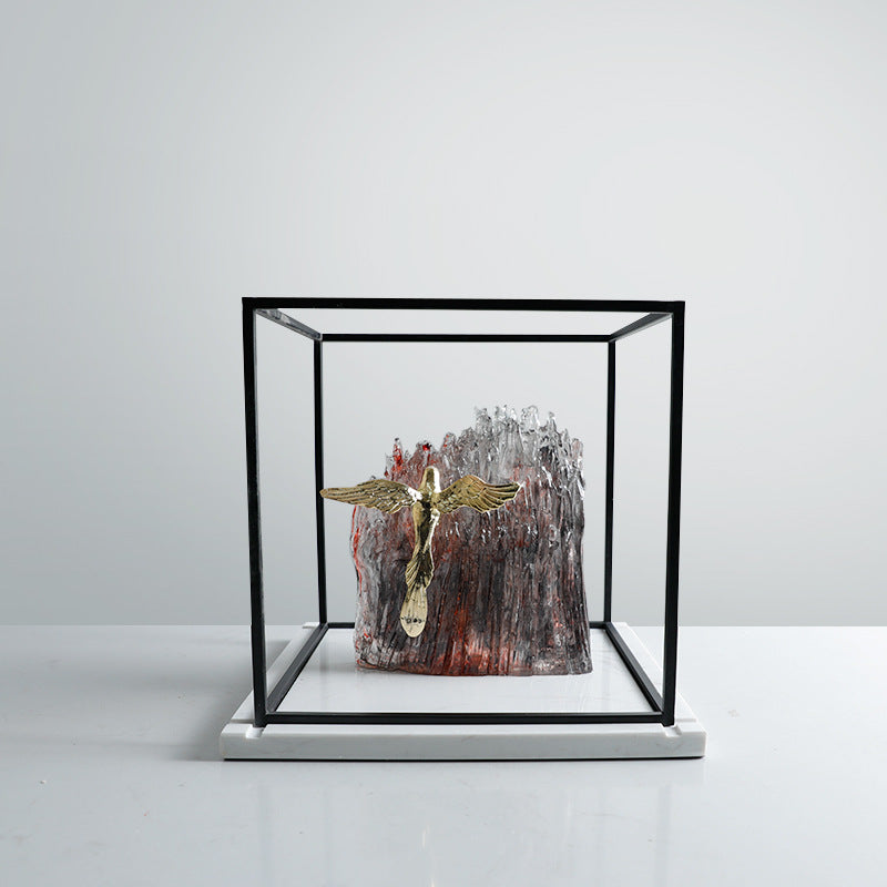 Artistic Glass Sculpture