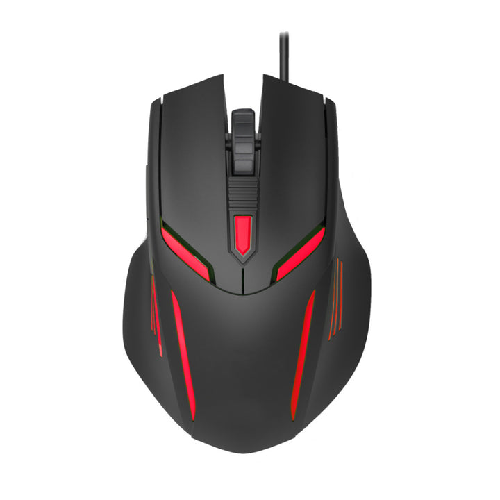 Gaming mouse with ergonomic design and RGB lighting Bowlift