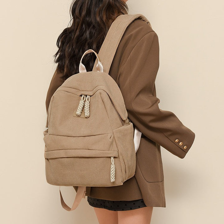 Textured Corduroy Daypack Bowlift