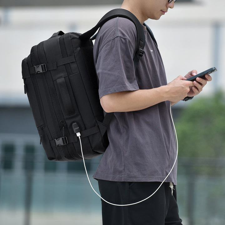 Versatile Travel-Friendly Backpack Bowlift