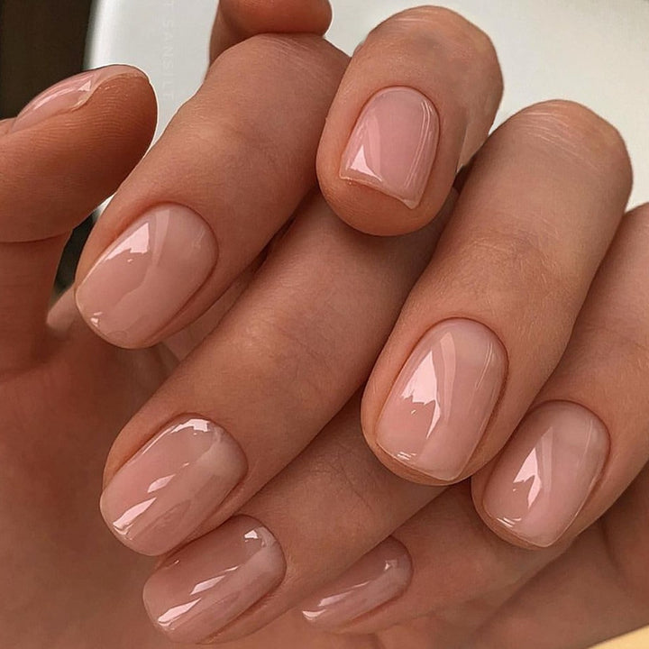 Elegant Glossy Square Nail Set Bowlift