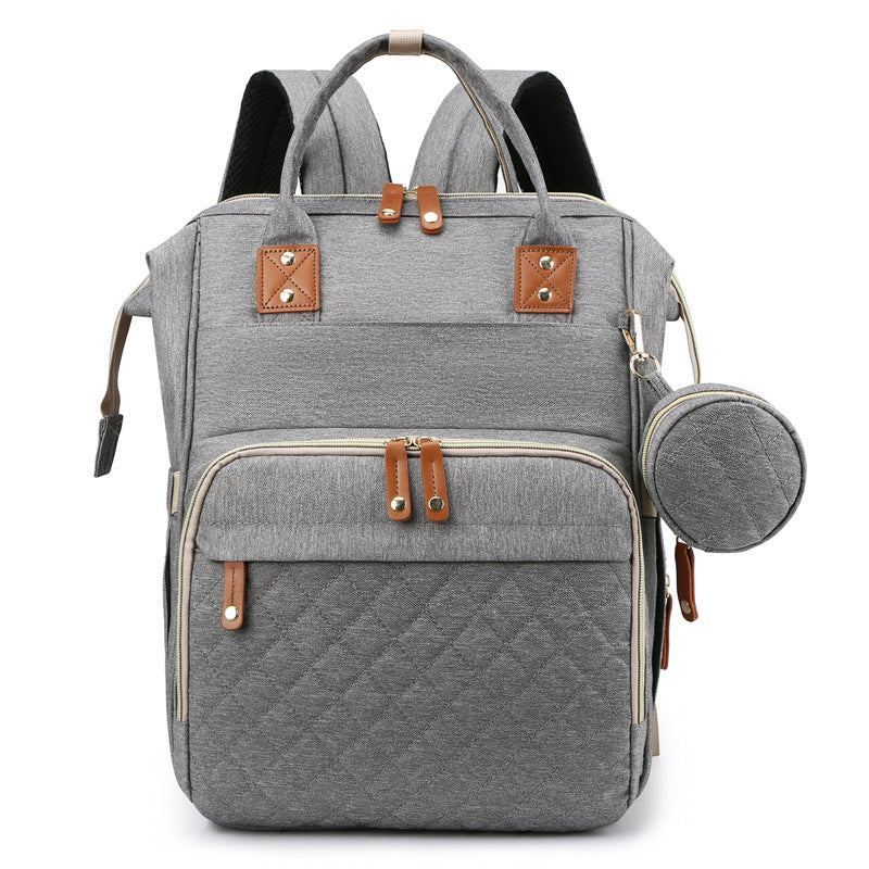 WoQuilted Multi-Pocket Travel Backpack Bowlift