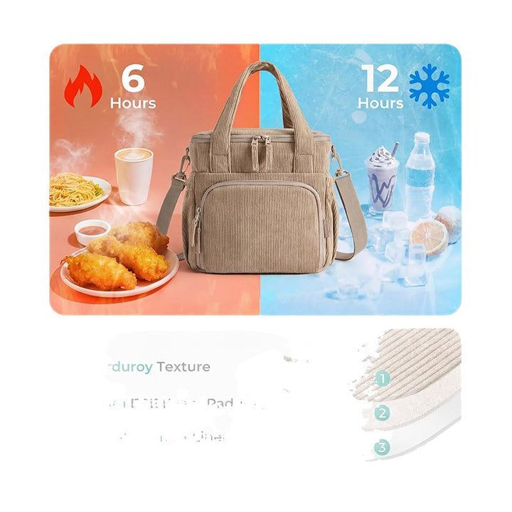Insulated Multi-Purpose Lunch Carrier Bowlift