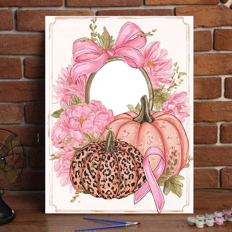 Decorative Pumpkin Canvas Art Bowlift