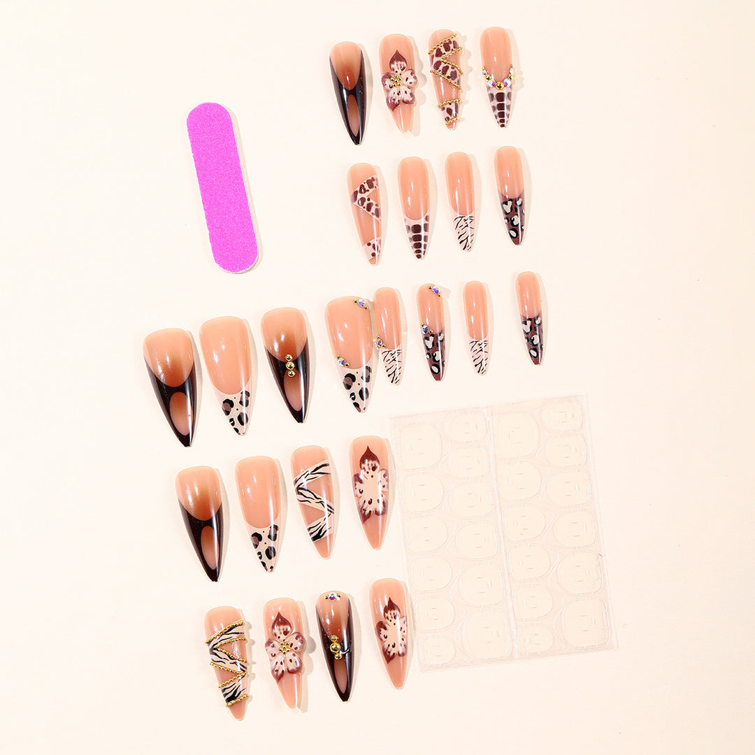 Glamorous Nail Art Design Bowlift