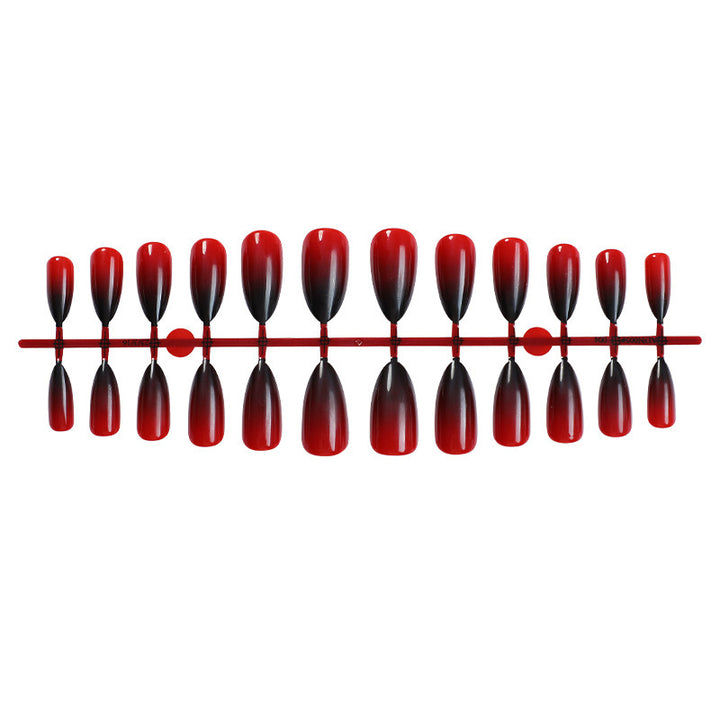 Artificial Stiletto Artificial Nails with Ombre Effect Bowlift