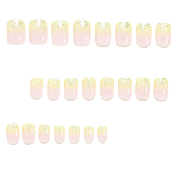 Elegant Ombre Press-On Nail Set Bowlift