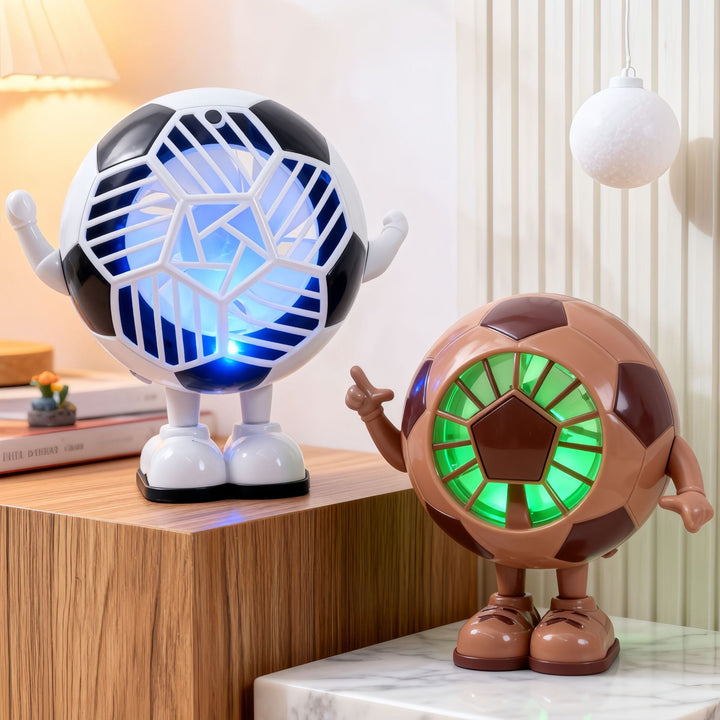 Creative table fan in football design Bowlift