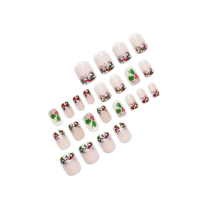 Holiday-Themed Nail Art Extensions Bowlift