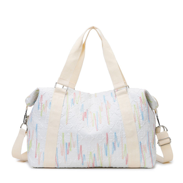 Stylish Quilted Gym Bag Bowlift