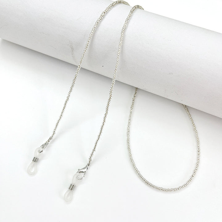 Beaded Eyewear Retainer Chain Bowlift