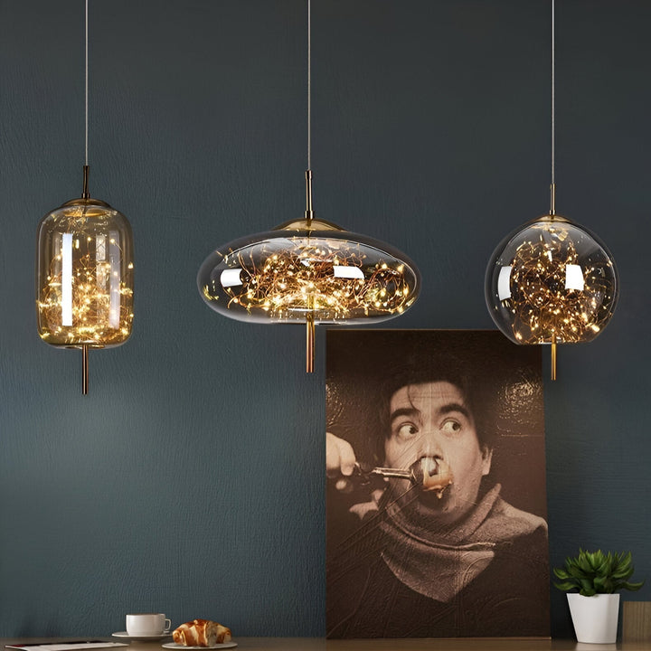 BowLift | Glass Nordic Luxe Pendant Lamp