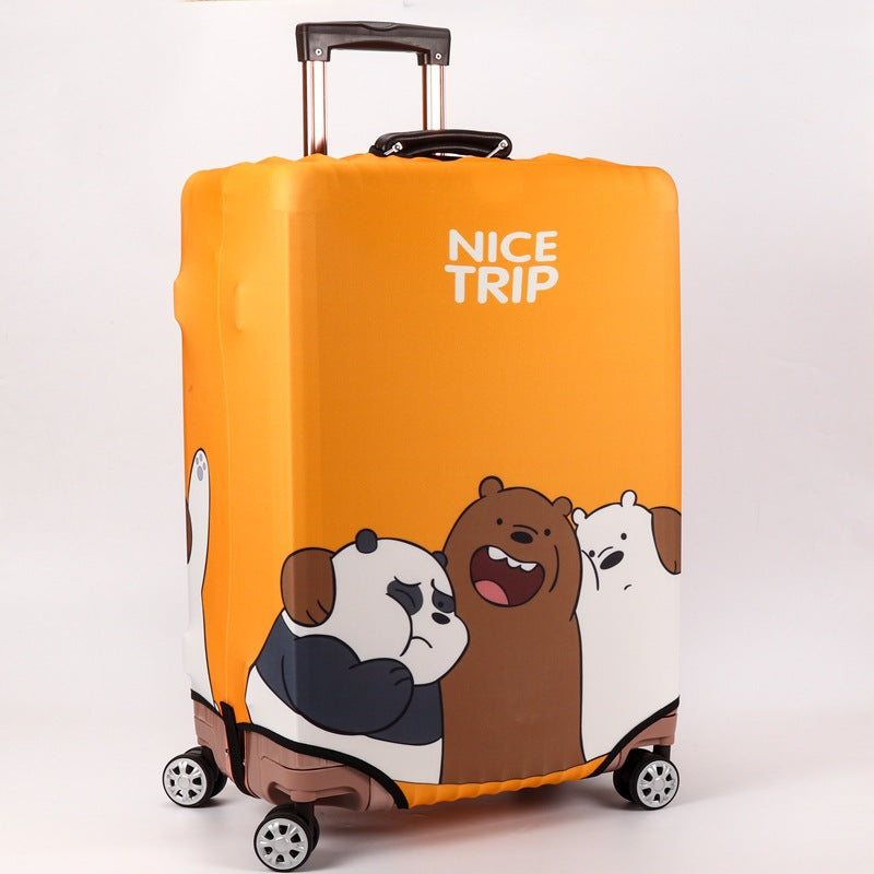 Patterned Hard Shell Luggage Bowlift