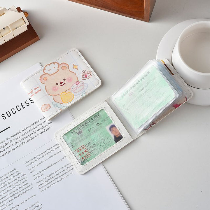Cute Cartoon-Themed Card Holder Bowlift