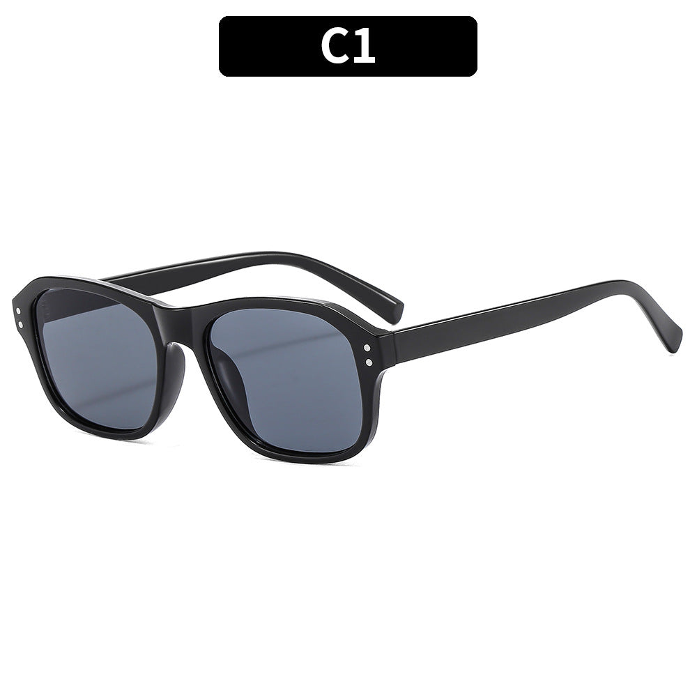 Modern Geometric Square Sunglasses