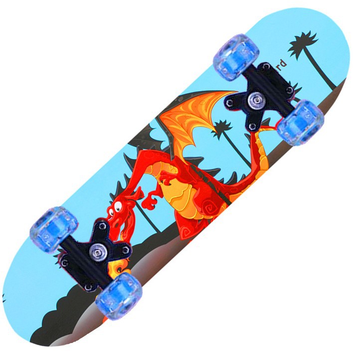 Girls' Cartoon Character Mini Skateboard Bowlift