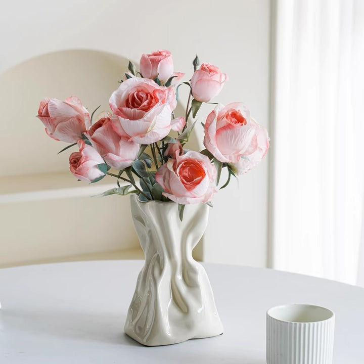 Artistic ceramic flower vase Bowlift