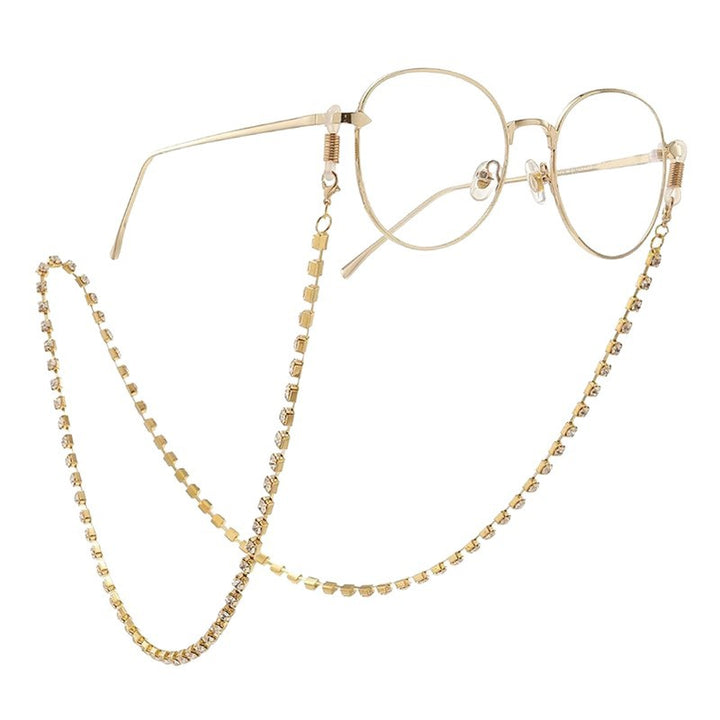 Sparkling Rhinestone Eyewear Chain Bowlift
