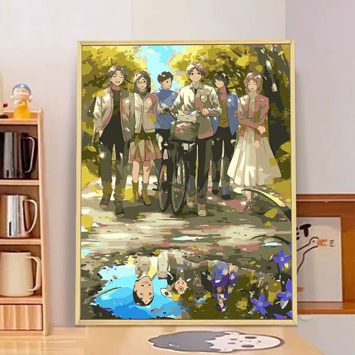 Anime-Inspired Wall Art Print Bowlift