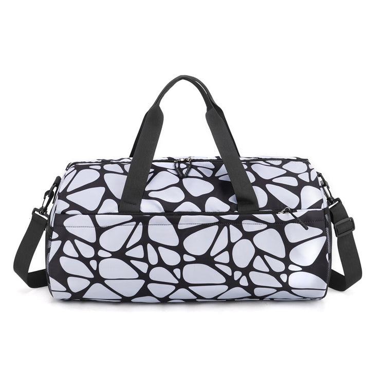 Stylish Patterned Gym Duffel Bag Bowlift