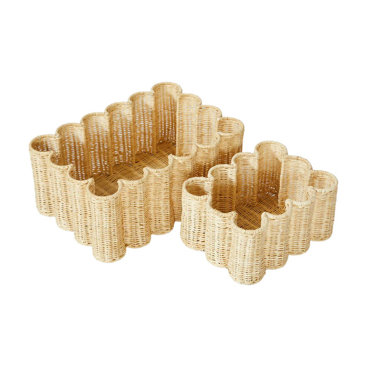 Playful storage basket in flower design Bowlift