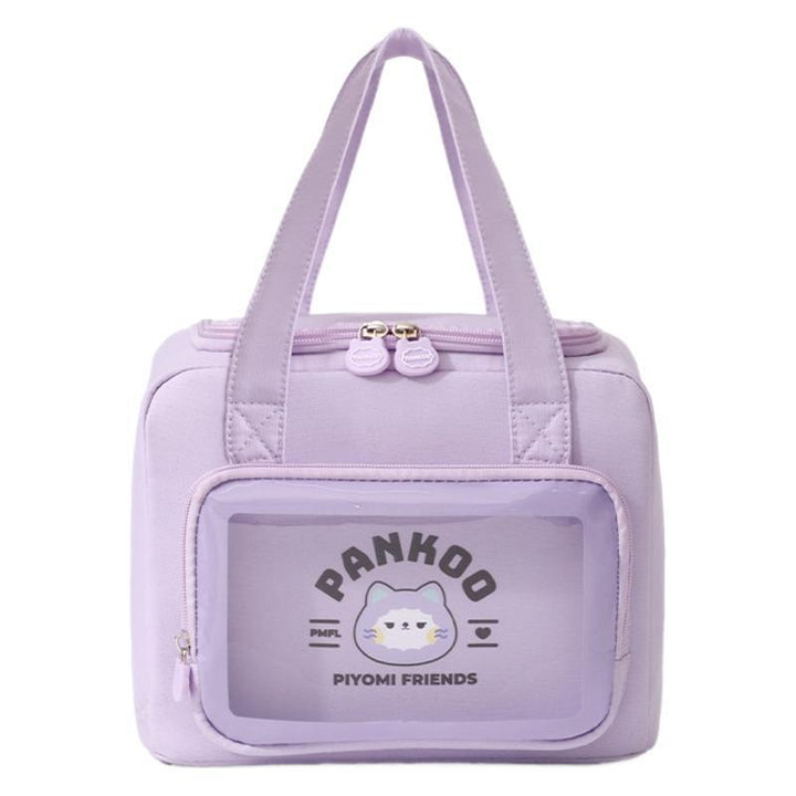 Versatile Insulated Cosmetic and Food Storage Bag Bowlift