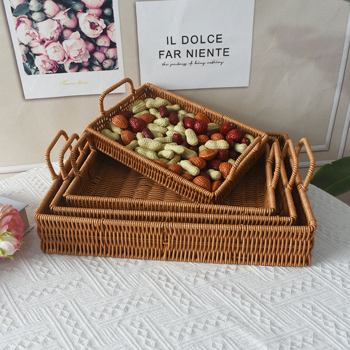 Woven Serving Tray Bowlift