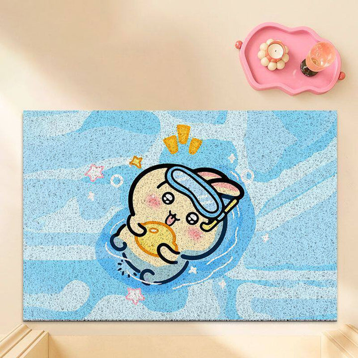 Cute Cartoon-Themed Absorbent Floor Mat