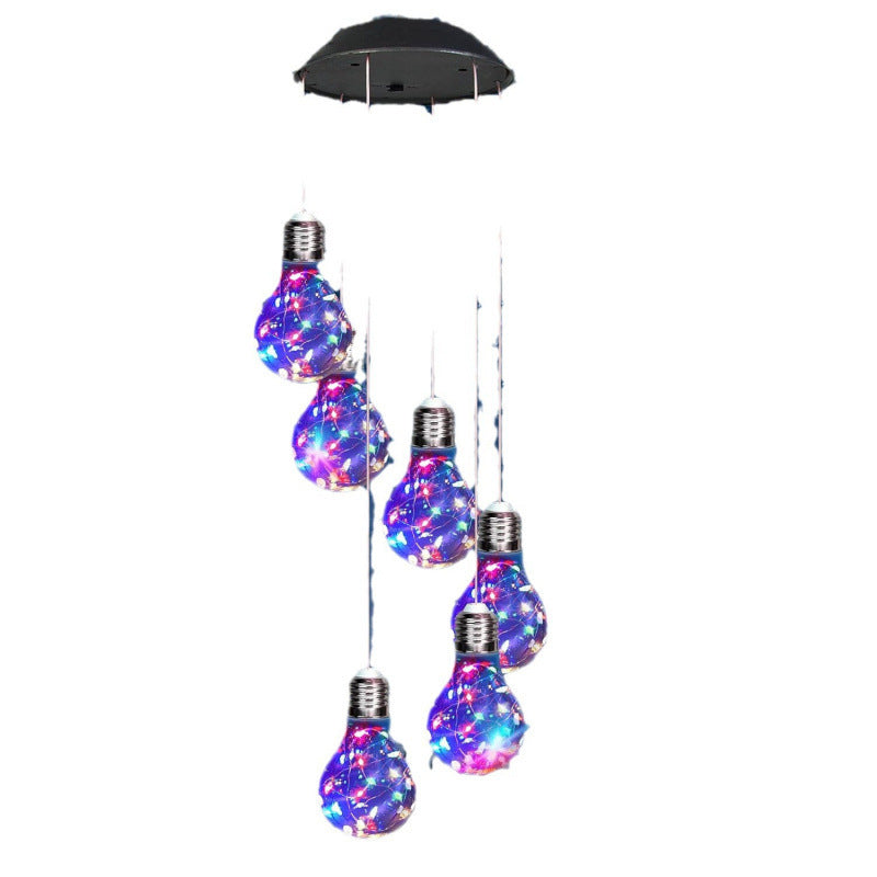 Decorative Flamingo Hanging Mobile Wind Chime Garden Ornament Bowlift